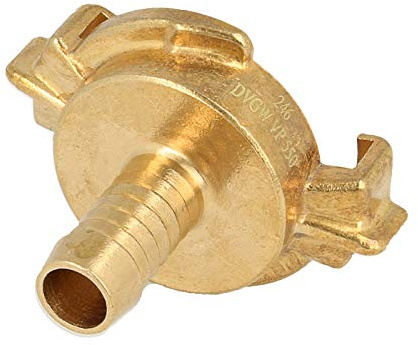 Schnellkupplung - 1/2 Zoll (13 mm) Schlauchstutzen-Schlauchstück mit DVGW Trinkwasserzulassung