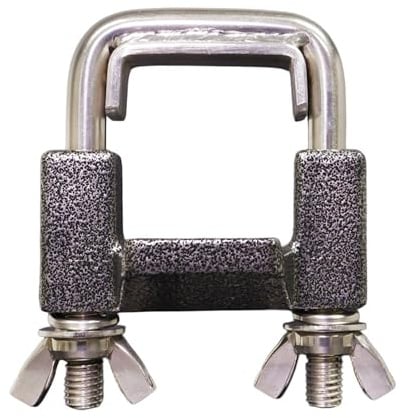 Trimax THC200 Anti-Rassel-Klemme, passt auf 2-Zoll-Anhängerkupplungen (5,1 cm), reduziert Bewegung und Geräusche, robuster Stahl, einfache Installation, sicherer, Fester Sitz