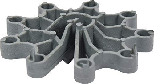 Abstandhalter senkrecht für Bewehrungsstahl Betonstahl Moniereisen 50 Stück (25-30mm)