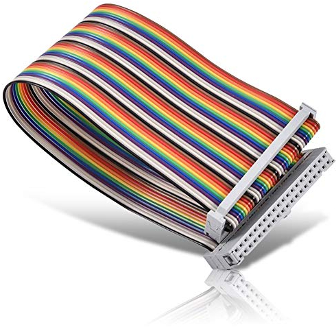 40pin Câble GPIO pour, Femelle à Femelle 40 Broches Fil Ruban, Câble Ruban Flexible, GPIO Adaptateur