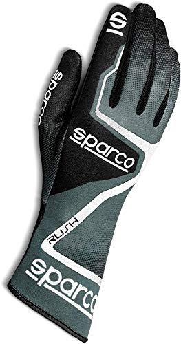 Sparco RUSH 2020 HANDSCHUHE GRÖSSE 05 RFLX BL Grau / Schwarz