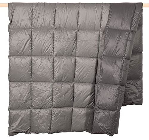 PAD - Garment - Decke - Kuscheldecke - Wendedecke - Gesteppt - Farbe: Grau, Schwarz - 140 x 200 cm