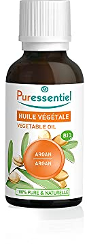 Puressentiel - Huile Végétale Argan - Pressée à froid - Bio - 100 pourcent pure et naturelle - Vegan et Cruelty free - 50 ml