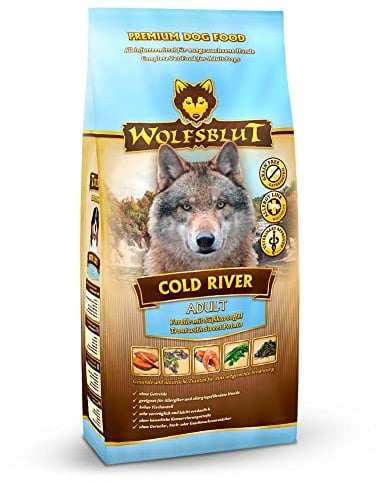 Wolfsblut - Cold River - 4 x 2 kg - Forelle - Trockenfutter - Hundefutter - Getreidefrei