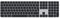Apple Magic Keyboard mit Touch ID und Ziffernblock: Bluetooth, wiederaufladbar. Kompatibel mit Mac Computern mit Apple Chip; Norwegisch, Schwarze Tasten