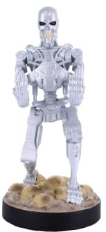Cable Guys - Terminator T-800 Gaming Accessories Holder & Phone Holder for Most Controller (Xbox, Play Station, Nintendo Switch) & Phone