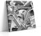 Spiffing Prints M C Escher Kunstdruck auf Leinwand, Relativität, 30,5 x 30,5 cm