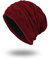 Hcimooy Slouchy Beanie für Herren Winter, gestrickte Slouchy Thick Skull Cap Übergroße Lange Slouch Beanie Cap