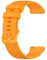 Kobmand Schnellwechsel-Armband,18mm 20mm 22mm Silikon Uhrenarmbänder für Garmin Ersatzarmband Uhr Damen & Herren (20 mm, orange)