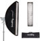 SMALLRIG Softbox 30 x 120cm/11.8 x 47.2, Softbox Rettangolare da Studio con Diffusore e Griglia a Nido d'Ape, per Bowens Mount COB Luce Video Flash Light Fotografia Ritratto, LA-R30120-4200