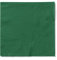 MANK Dunkelgrüne 3-lagige Tissue-Servietten 40x40 cm - Premium Einmal-Servietten, 100er-Pack, 1/4-Falz - Ideal für Festlichkeiten, Gastronomie & besondere Anlässe