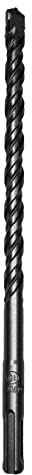 Starrett SDS Plus - Broca para taladro (10 x 210 mm, punta de carburo, 2 puntos, para ladrillos de hormigón, mampostería