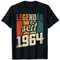 61. Geburtstag Mann Frau 61 Jahre 1964 Deko Lustig Geschenk T-Shirt