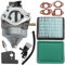 Hoypeyfiy 16100-Z8B-911 Carburetor Carb Tune up Kits for GCV160LA0 HRR216K10 HRR216K9 HRS216K5 HRS216K6 Lawn Mowers with Air Filter Spark Plug Gaskets