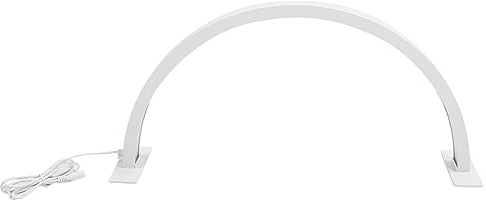 Halbmond Lampe,25W Energiesparende Mondlampen,3 Farbtemperaturen Können Eingestellt Werden,Weiche Beleuchtung Ohne zu Blenden,Geeignet für Schönheit, Maniküre