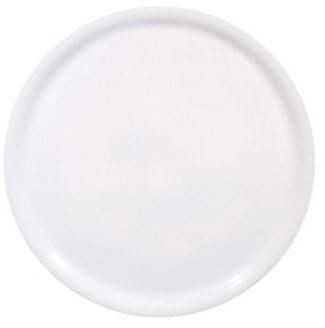 Saturnia Napoli Piatto Pizza Bianco, Diametro 35 cm, Confezione da 6