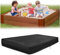 Impermeable Funda Arenero, 150x150 cm Cubierta Arenero para Niños Cubierta de Sandbox Cubierta para Arenero de Tela Oxford Arenero Toldo con Cordón, para Caja de Arena, Piscina, Jardín (150)
