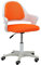 Totò Piccinni Sedia Ufficio PUCCI girevole con altezza regolabile ideale per camerette camere studio ragazzi (Arancione)
