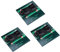 Sefdrert Lot de 3 chargeurs de piles solaires rechargeables 1 W 4 V avec base pour 2 piles AA chargées directement