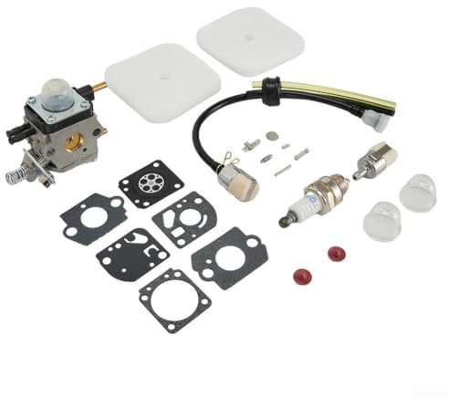 Kit carburateur compatible avec motoculteur Mantis 2 temps 7222 7225 7230 7234 C1U-K54A 12520013123, installation facile