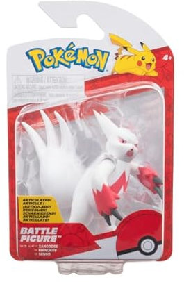 Pokémon PKW3568 - Battle Figure Pack - Sengo, offizielle detaillierte Figur, 7,5 cm
