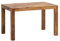Wohnling Esszimmertisch 120-200 cm Sheesham Massivholz Zeitlos, Küchentisch Verlängerbar, Speisetisch Groß Rechteckig Schlicht, Holztisch Esszimmer