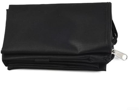 HomeVortex Leaf Shredder Replacement Bag, Leaves Blower Vacuum Bag, Replacement Leaf Blower Storage Bag, With Drawstring, For Outdoor Use(Black)