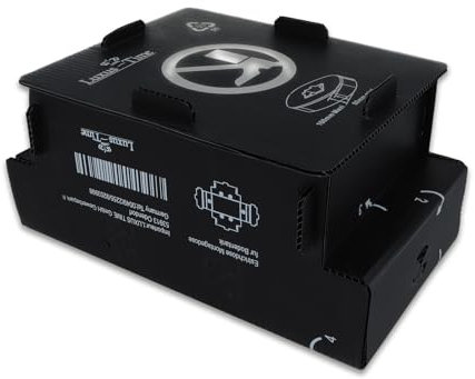 Luxus-Time Estrich Montagedose für Kunststoff Bodentank HTD-624AS – IP20 | Einbau Installations Bodendose | sicherer Einbaukasten für Bodensteckdosen | Schutzdose für Estricheinbau | ES624PP