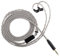 Linsoul Tripowin Zonie HiFi IEM Upgrade Kabel, mit Omni Mic, 16adriges Versilbertes SPC-Kopfhörerkabel, Typ-C/3,5-mm-Optionen, 1,25m Verwicklungsfreier Draht für Audiophile (3,5 mm, Vertieft 2pin)