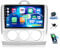 OiLiehu 4+64G 8 Kerne Android 13 Autoradio 2Din für Ford Focus MK2 Exi MT 2004-2011 CarPlay Android Auto 9'' IPS Autoradio mit Bildschirm Bluetooth GPS FM RDS DAB WiFi SWC DSP/EQ Rückfahrkamera