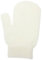 SHERCHPRY Handschuhe Zum Schrubben Von Schlamm Badehandschuhe Für Duschpeeling Peeling-badehandschuhe Handpeeling-handschuh Duschhandschuh Bathhandschuh Weiß Polyester