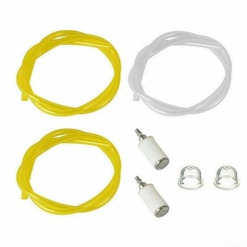 Fuel Line and Filter Kit for McCulloch Trimmer Models 210 240 241 250 3 Tubes and 2 Filters for Optimal Fuel Flow