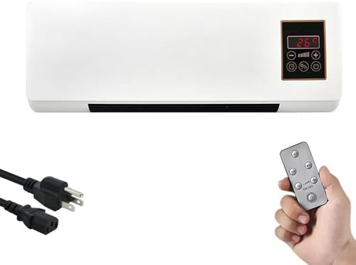 Climatización Aire acondicionado portátil Climafy Mini Split AC/sistema de calefacción, aire móvil de pared, unidades climatizadas con funciones de enfriamiento y ventilador (D)