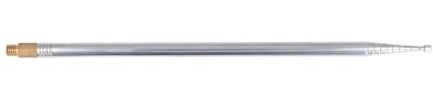 Culnflun Pac 12 Shortwave Antenna Vollband 7 MHz bis 50 MHz Teleskope Edelstahlantenne 10 Abschnitte bis zu 2,5 m für Amateur -Radio -Enthusiasten und Communicati im Freien länger