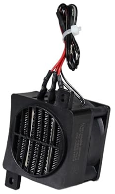 12V~220V 70W~400W PTC Heater Ceramic Constant Temperature Heater With Fan PTC Electric Heater Incubation Air Heating Element PTC(12V 120W)