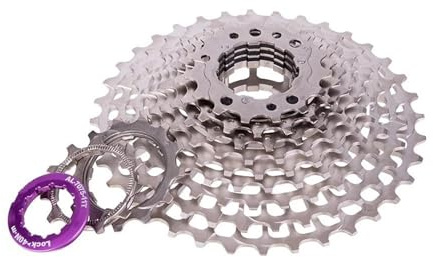 RVIFY Fahrrad Kassette MTB Freilauf Ultraleichte Rennrad-Kassette 11-Fach SLR2 11S 11-28T 11-36T Freilauf 11-32/34T 11V K7 CNC Gravel HG System(11S 28T SLRY)