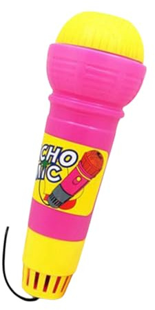 Echo Microphone - Funny Voice Amplifier | Voice Changing Microphone Toy, Perfect Noise Maker, Music Toy Gift, Distorted Sound For Kids, Singing Toy Microphones, Kei