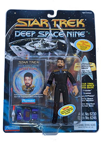 PlayMates Lieutenant Thomas Riker in DS9 Uniform - Actionfigur - Star Trek Deep Space Nine