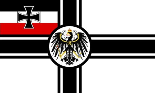 Qualitäts Fahne Flagge 90 x 150 cm mit verstärktem Hissband in Schwarz für Outdoor, geeignet für alle Gelegenheiten