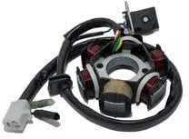 MXT Stator Zündung ohne Wegfahrsperre kompatibel mit Peugeot Speedfight 2 | Lichtmaschine, alte Grundplatte übernehmen kompatibel mit Peugeot Speedfight 1 50 LC Wasser, Speedfight 2 50 AC Luft