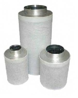 4 100mm x 200mm in Line Fan Carbon Filter & for Duct Kit Hydroponic Grow Room Tent Ventilation
