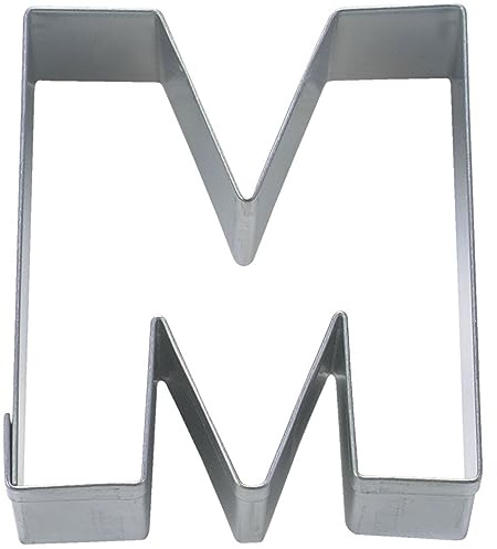 Städter Ausstechform Buchstabe M 6,5 cm Edelstahl
