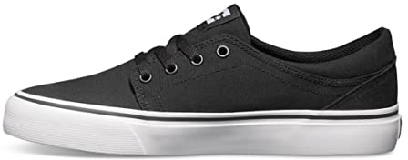 DC Shoes Trase Tx - Shoes For Men Zapatillas de Skateboard para Hombre, Black White, 42.5 EU