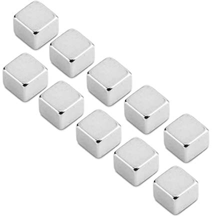 Smagnon AUSWAHLANGEBOT Neodym Magnete Würfel SUPERMAGNETE 1,0-25KG Haftkraft Original (5 Stück, 20mm - 25kg)