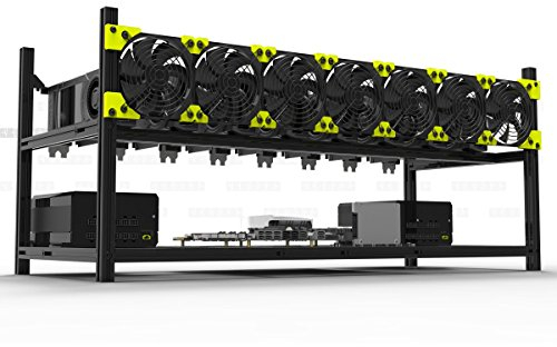 veddha minercase X 8 8-gpu Aluminium stapelbar Mining Rig Open Air Frame Case ETH/etc/zcash