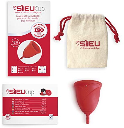 Sileu Copa Menstrual T-L Rojo