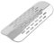 Protector de Calor para Escapes, Embellecedores de tubos de escape, Protector con abrazaderas (Plata)