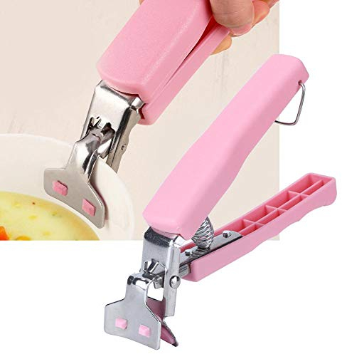 2pcs pinza de plato de abrazadera de plato de acero inoxidable multifunción pinzas de olla de olla de pinza caliente caliente utensilios de cocina utensilios utensilios(#1)