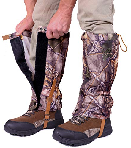 Pike Trail Bein- und Knöchelgamaschen für Damen und Herren – wasserdichte Stiefelüberzüge – für Wandern, Forschungsausflüge, Outdoor-Trail, Schnee und mehr – verstellbare Verschlüsse