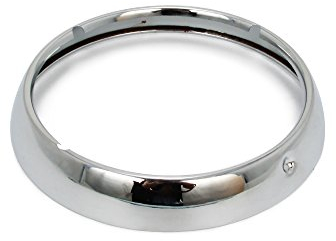 USTPO Motorrad-Scheinwerfer-Verkleidung, 17,8 cm, Chrom, für Da.vidson Touring Road King Electra Glide Street Glide und Tri Glide